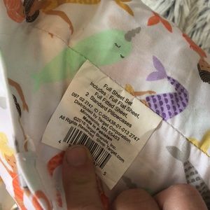 pillowfort mermaid sheets